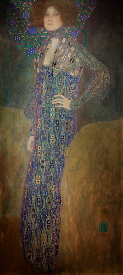 Retrato Emilie Flöge de Gustav Klimt